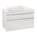 Villeroy & Boch Venticello countertop washbasin with vanity unit with 2 pull-out compartments