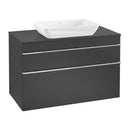 Villeroy & Boch Venticello countertop washbasin with vanity unit with 2 pull-out compartments