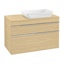 Villeroy & Boch Venticello countertop washbasin with vanity unit with 2 pull-out compartments