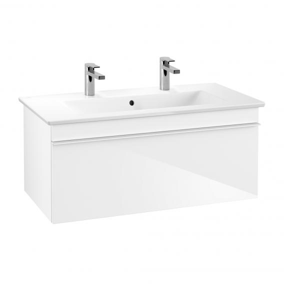 Villeroy & Boch Venticello double washbasin with vanity unit with 1 pull-out compartment