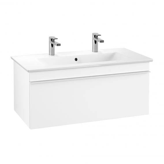 Villeroy & Boch Venticello double washbasin with vanity unit with 1 pull-out compartment