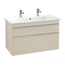 Villeroy & Boch Venticello double washbasin with vanity unit with 2 pull-out compartments