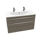Villeroy & Boch Venticello double washbasin with vanity unit with 2 pull-out compartments