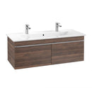 Villeroy & Boch Venticello double washbasin with vanity unit with 2 pull-out compartments