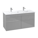 Villeroy & Boch Venticello double washbasin with vanity unit with 4 pull-out compartments