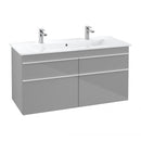 Villeroy & Boch Venticello double washbasin with vanity unit with 4 pull-out compartments