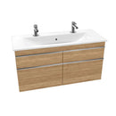 Villeroy & Boch Venticello double washbasin with vanity unit with 4 pull-out compartments