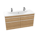 Villeroy & Boch Venticello double washbasin with vanity unit with 4 pull-out compartments
