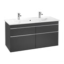 Villeroy & Boch Venticello double washbasin with vanity unit with 4 pull-out compartments