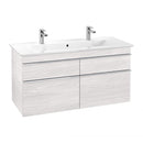Villeroy & Boch Venticello double washbasin with vanity unit with 4 pull-out compartments