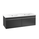 Villeroy & Boch Venticello double washbasin with vanity unit with 2 pull-out compartments