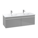 Villeroy & Boch Venticello double washbasin with vanity unit with 2 pull-out compartments