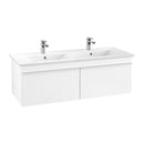 Villeroy & Boch Venticello double washbasin with vanity unit with 2 pull-out compartments