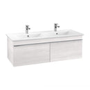Villeroy & Boch Venticello double washbasin with vanity unit with 2 pull-out compartments