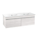 Villeroy & Boch Venticello double washbasin with vanity unit with 2 pull-out compartments