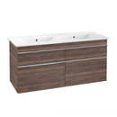 Villeroy & Boch Venticello double washbasin with vanity unit with 4 pull-out compartments