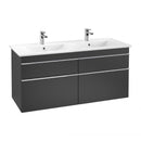 Villeroy & Boch Venticello double washbasin with vanity unit with 4 pull-out compartments