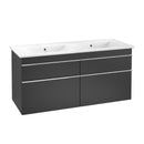 Villeroy & Boch Venticello double washbasin with vanity unit with 4 pull-out compartments