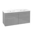 Villeroy & Boch Venticello double washbasin with vanity unit with 4 pull-out compartments