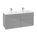 Villeroy & Boch Venticello double washbasin with vanity unit with 4 pull-out compartments