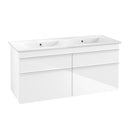 Villeroy & Boch Venticello double washbasin with vanity unit with 4 pull-out compartments