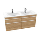 Villeroy & Boch Venticello double washbasin with vanity unit with 4 pull-out compartments
