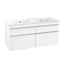 Villeroy & Boch Venticello double washbasin with vanity unit with 4 pull-out compartments