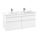 Villeroy & Boch Venticello double washbasin with vanity unit with 4 pull-out compartments