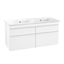 Villeroy & Boch Venticello double washbasin with vanity unit with 4 pull-out compartments