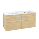 Villeroy & Boch Venticello double washbasin with vanity unit with 4 pull-out compartments