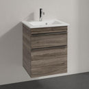 Villeroy &amp; Boch Venticello 洗手盆，附梳妝台，附 2 個拉出式隔間