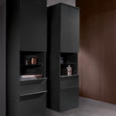 Villeroy &amp; Boch Venticello 高櫃，附開放式中央隔間、2 個拉出式隔間和 1 個門