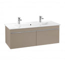 Villeroy & Boch Venticello vanity unit for double washbasin with 2 pull-out compartments
