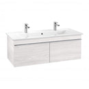 Villeroy & Boch Venticello vanity unit for double washbasin with 2 pull-out compartments