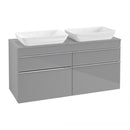 Villeroy &amp; Boch Venticello XXL 梳妝台，適用於 2 個檯面盆和 4 個拉出式隔間