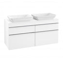 Villeroy &amp; Boch Venticello XXL 梳妝台，適用於 2 個檯面盆和 4 個拉出式隔間
