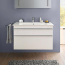 Villeroy & Boch Venticello washbasin with vanity unit with 2 pull-out compartments