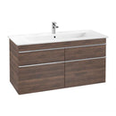 Villeroy & Boch Venticello washbasin with vanity unit with 4 pull-out compartments