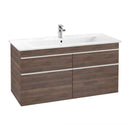 Villeroy & Boch Venticello washbasin with vanity unit with 4 pull-out compartments