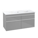 Villeroy & Boch Venticello washbasin with vanity unit with 4 pull-out compartments