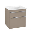 Villeroy & Boch Venticello washbasin with vanity unit with 2 pull-out compartments