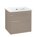 Villeroy & Boch Venticello washbasin with vanity unit with 2 pull-out compartments