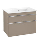 Villeroy & Boch Venticello washbasin with vanity unit with 2 pull-out compartments
