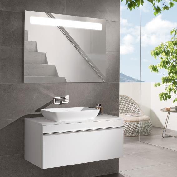 Villeroy & Boch Venticello washbasin with vanity unit and More to See 14 mirror
