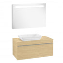 Villeroy & Boch Venticello washbasin with vanity unit and More to See 14 mirror