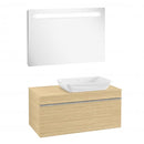 Villeroy & Boch Venticello washbasin with vanity unit and More to See 14 mirror