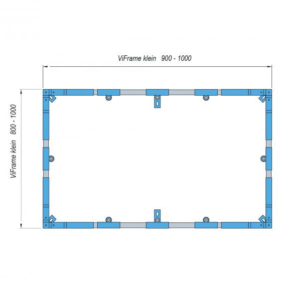 適用於小型淋浴盆的唯寶 ViFrame 