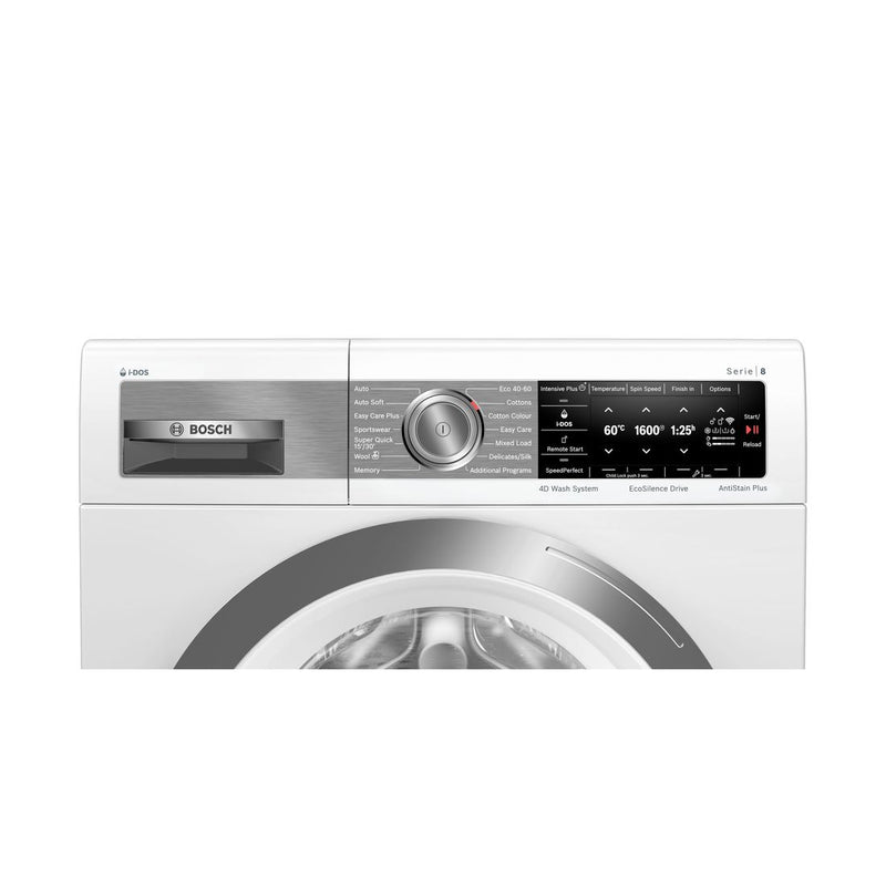 Bosch - Serie | 8 Washing Machine, Front Loader 10 Kg 1600 Rpm WAX32EH1GB