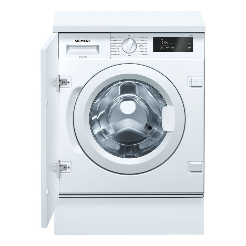 Siemens - IQ500 Built-in Washing Machine 8 Kg 1400 Rpm WI14W301GB 