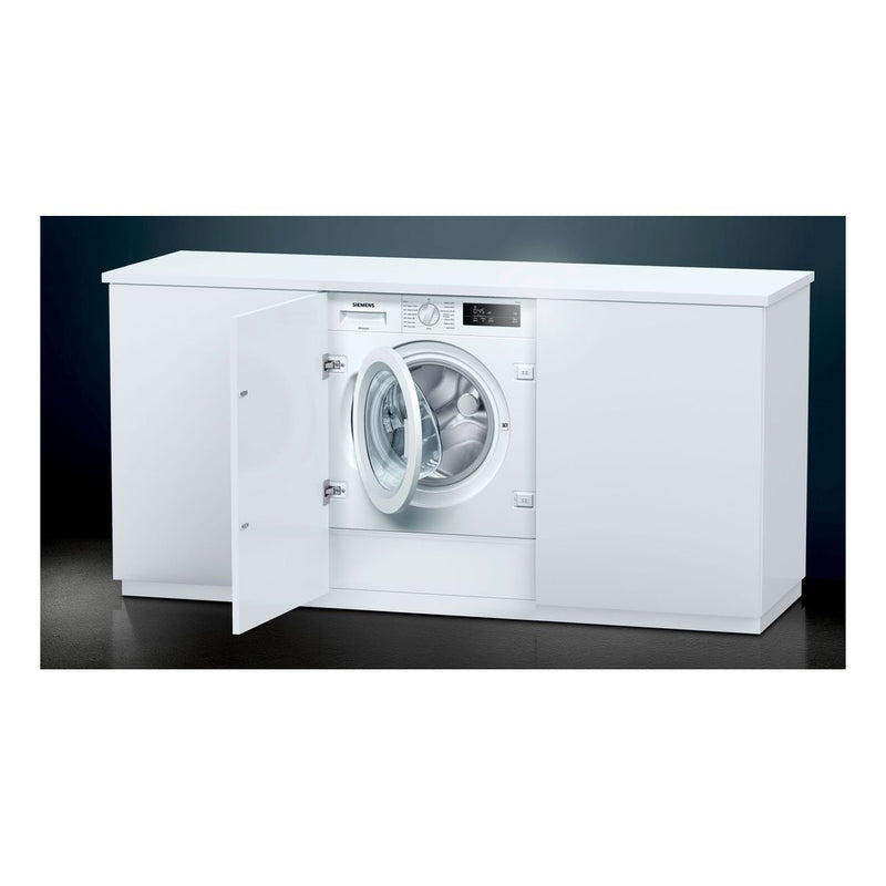 Siemens - IQ500 Built-in Washing Machine 8 Kg 1400 Rpm WI14W301GB 